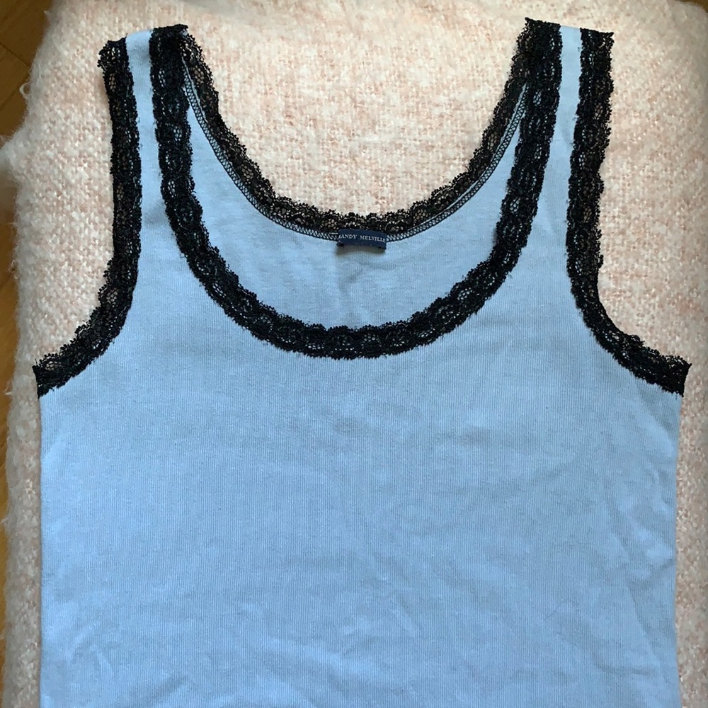 Brandy Melville Ronnie Basic Lace Tank
